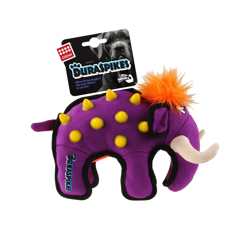 Juguete Para Perros Gigwi Duraspikes Dino Blue Extradurable Color Celeste | Cuotas sin interés