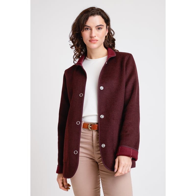 CANADIENNE Chaquetón De Mujer Modelo Marlee Color Burdeo Canadienne ...