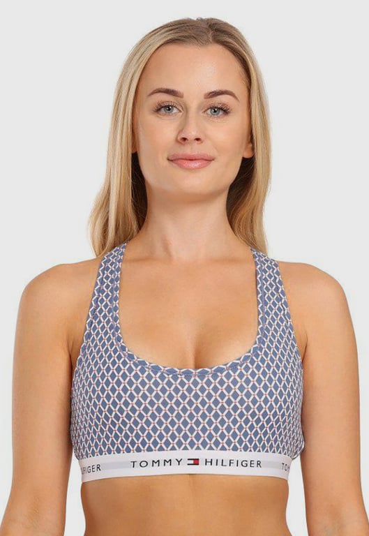 TOMMY HILFIGER Bralette Sport Con Logo Azul Tommy Hilfiger falabella