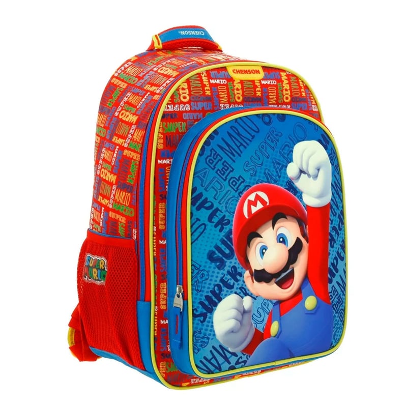 NINTENDO MOCHILA INFANTIL ORIGINAL SUPER MARIO falabella