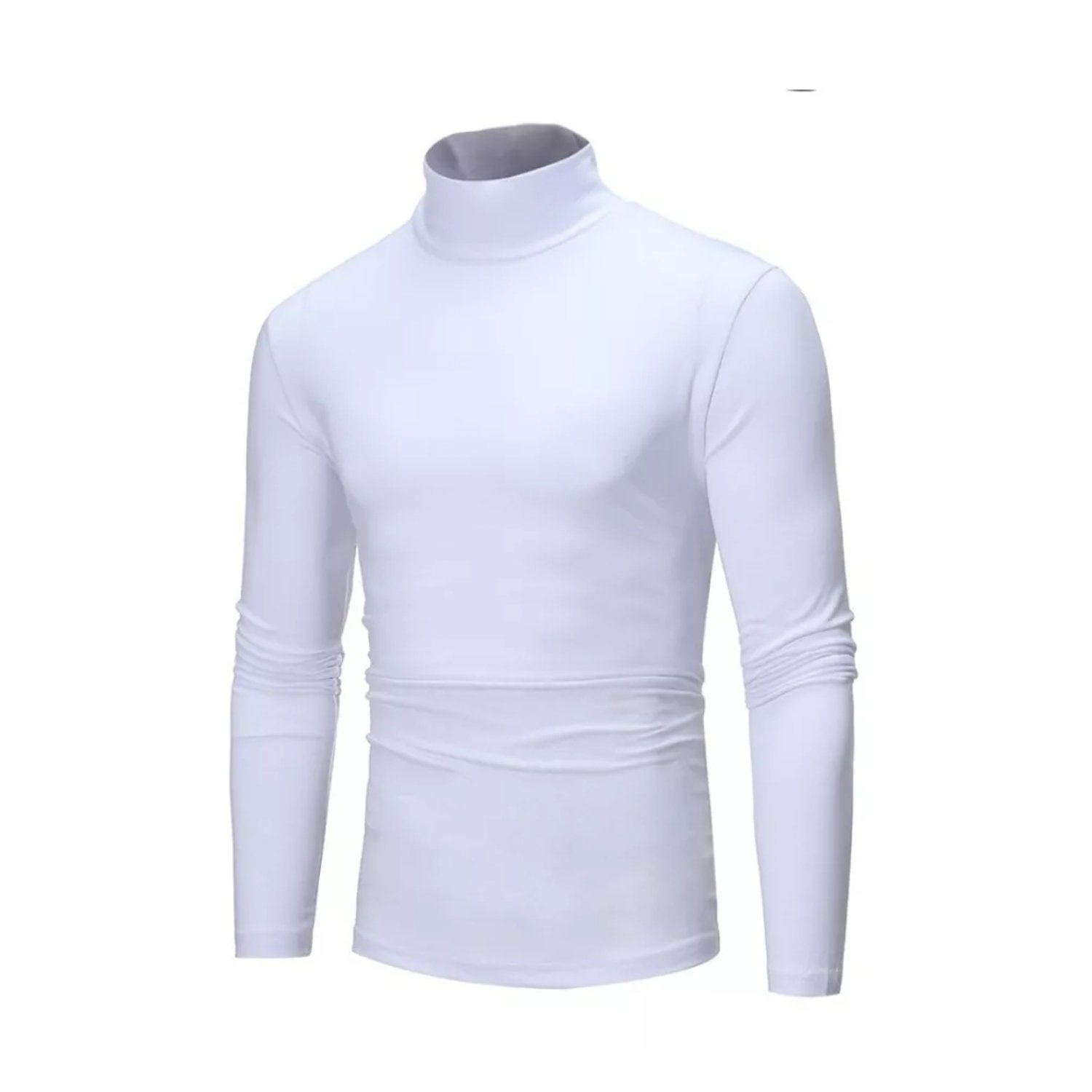 Camiseta de cuello alto hombre hotsell
