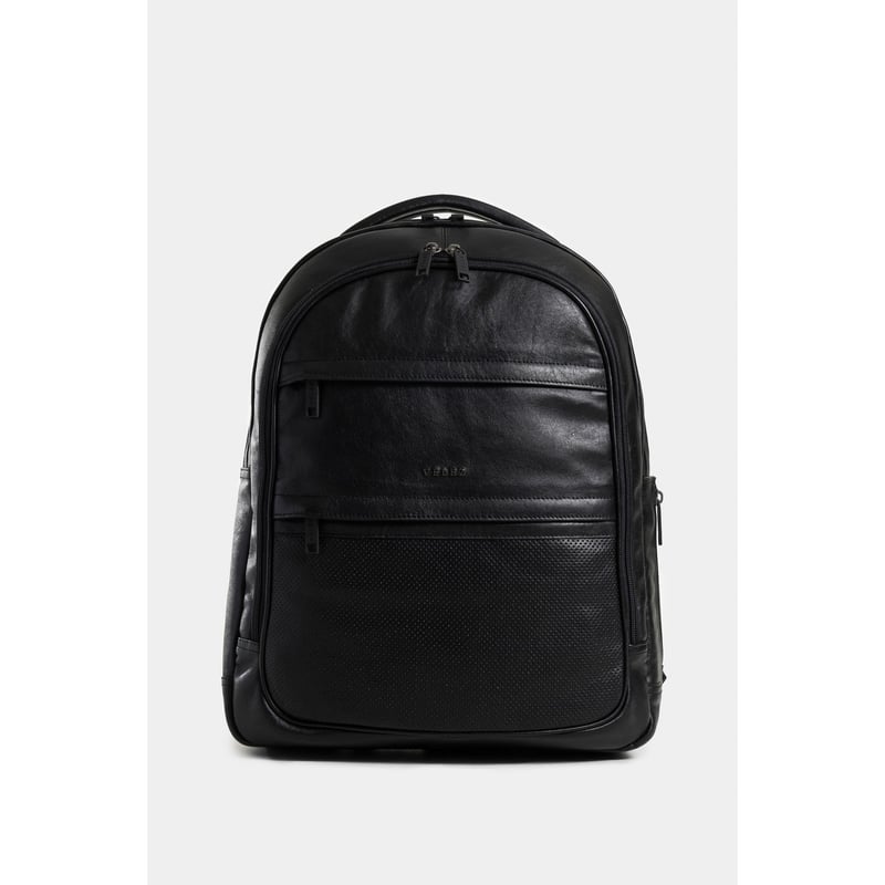 Mochila waterproof 2 de cuero para hombre cremallera bidireccional VELEZ Linio Chile