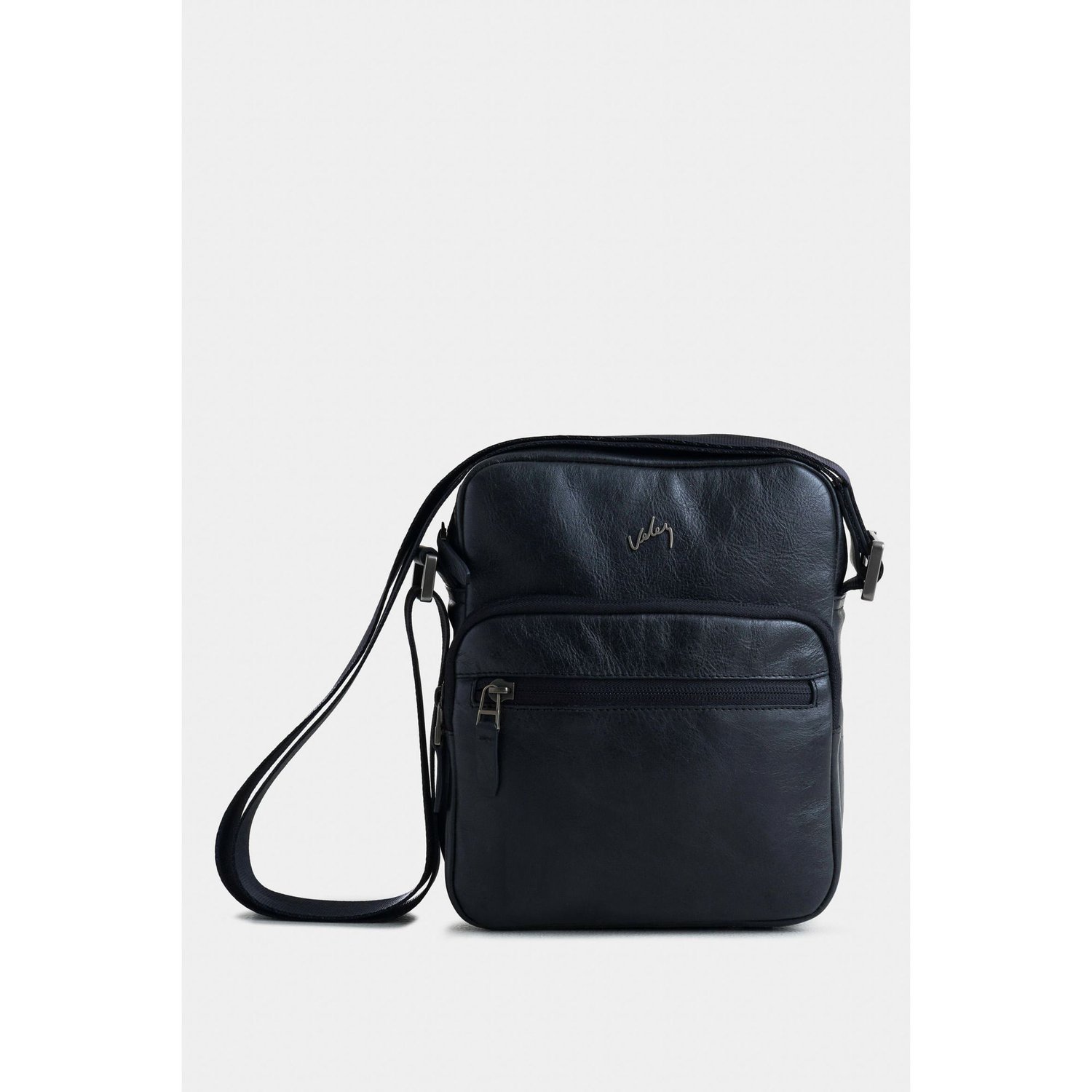 VELEZ Bandolera alava 2 de cuero para hombre silueta vertical falabella