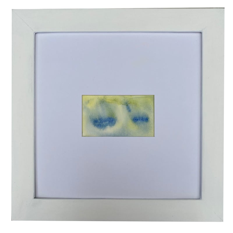 GENERICO - Cuadro decorativo, acuarela, modelo abstracto, 30x30 cm. 007