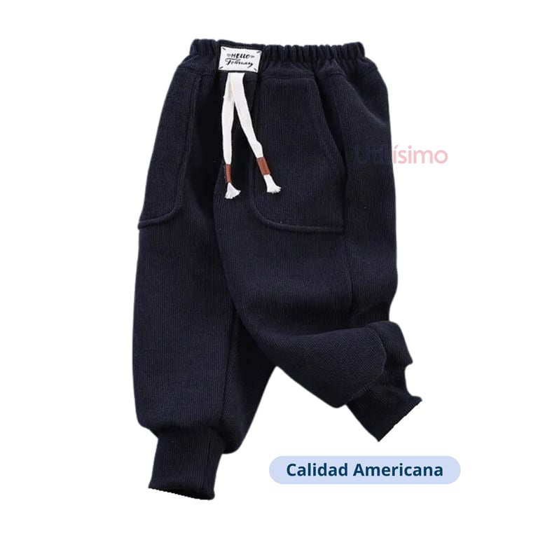 Pantalones frizados para niños hotsell