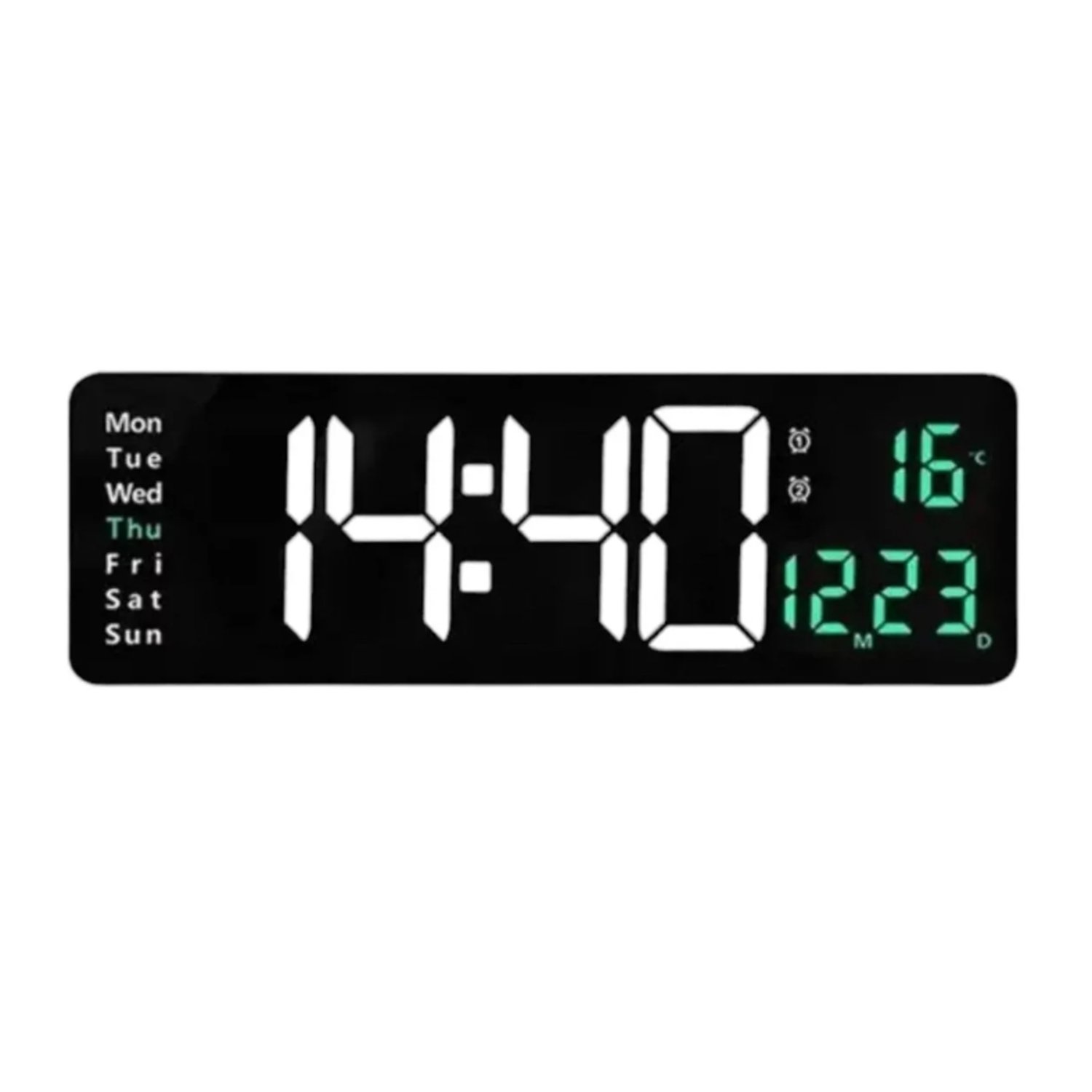 Reloj de pared digital led grande shop