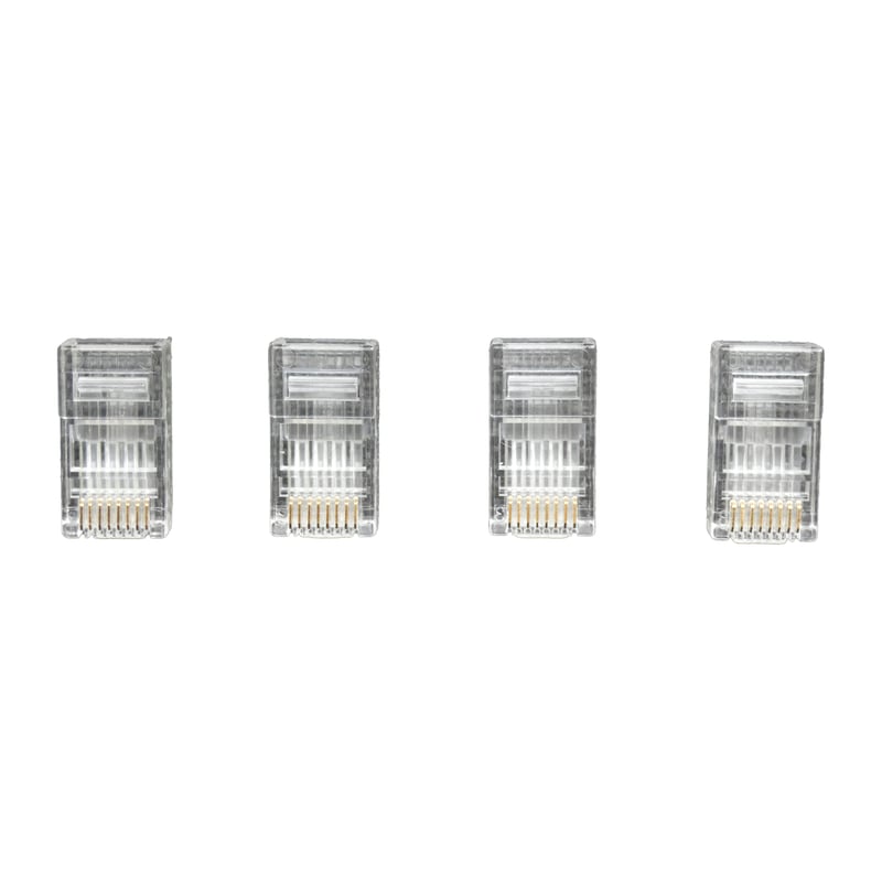 MACROTEL Pack De 4 Conectores Rj45 macrotel - Cable Utp - Red - Lan ...