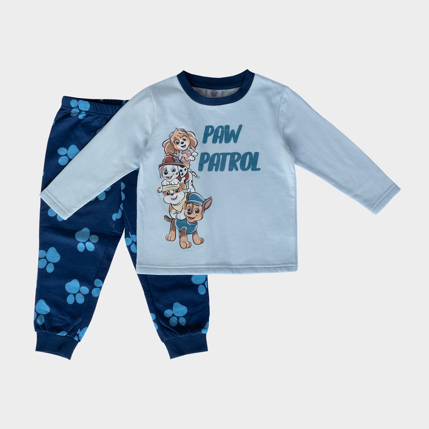 Pijama Nino Personajes Azul Paw Patrol