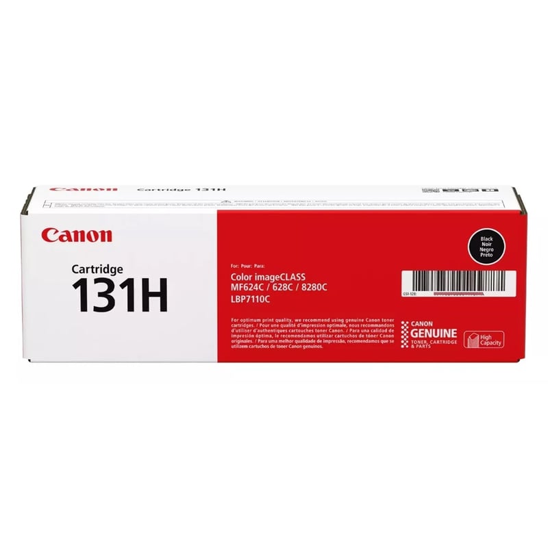CANON - Toner Canon 131BK para 1800 páginas Negro