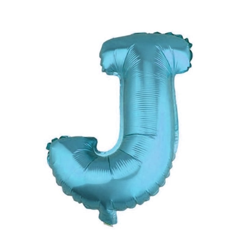 GENERICO Globo Metálico Letras Color Azul J | falabella.com