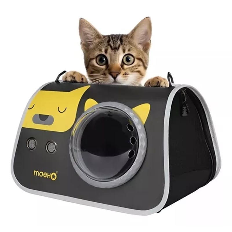 Transportin Gato ALLSOPETS Mochila Transportadora Para Gatos Y