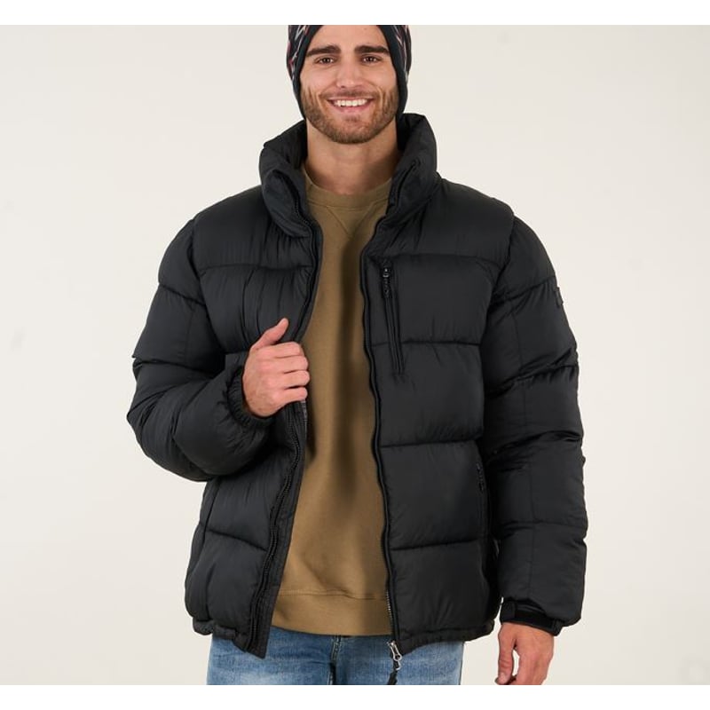Parka hombre liviana sin gorro regular fit Polemic