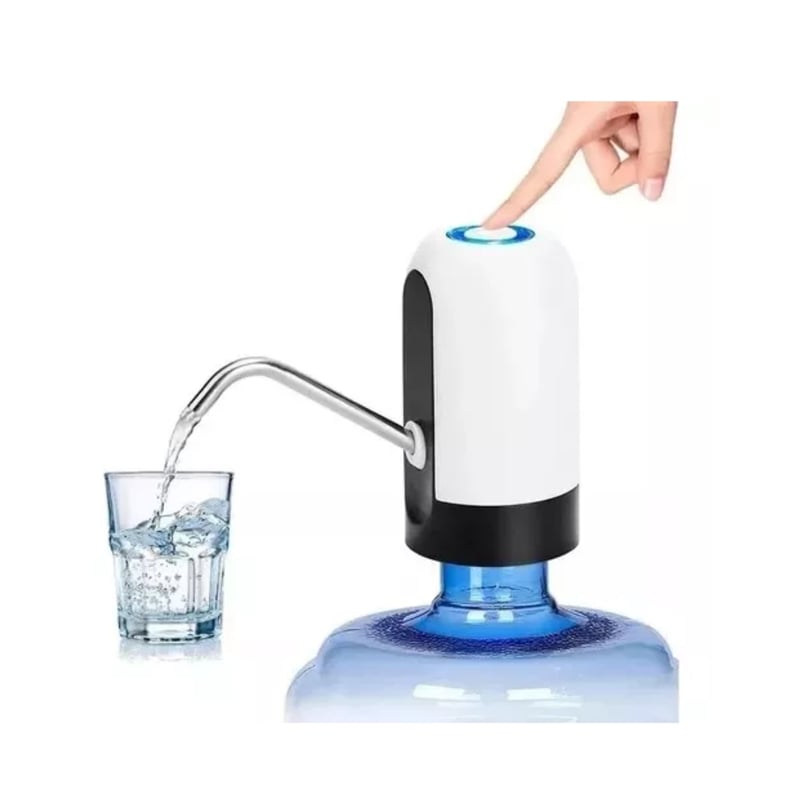 GENERICO - Dispensador De Agua Automático Para Botellon Recargable Color Blanco