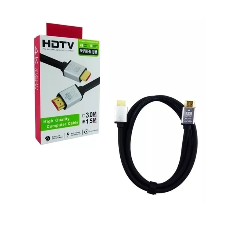 Cable Hdmi 4k De 3 Metros Version 2.0 Protegido Sodimac Chile