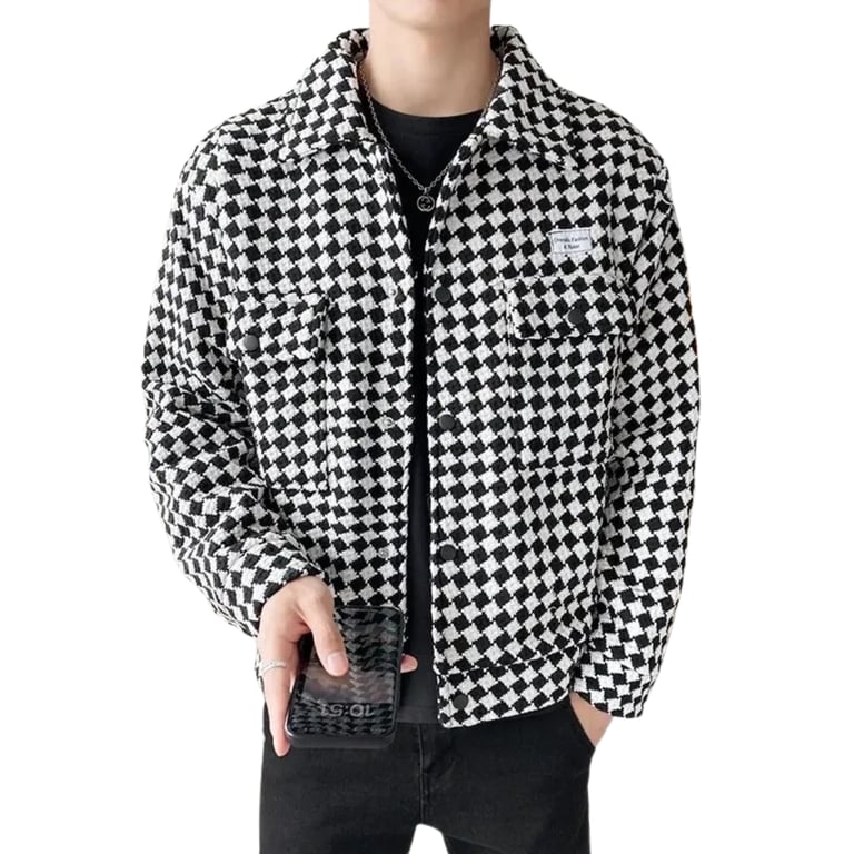 BOSSY Chaqueta Mezcla Lana Cazadora Hombre | falabella.com
