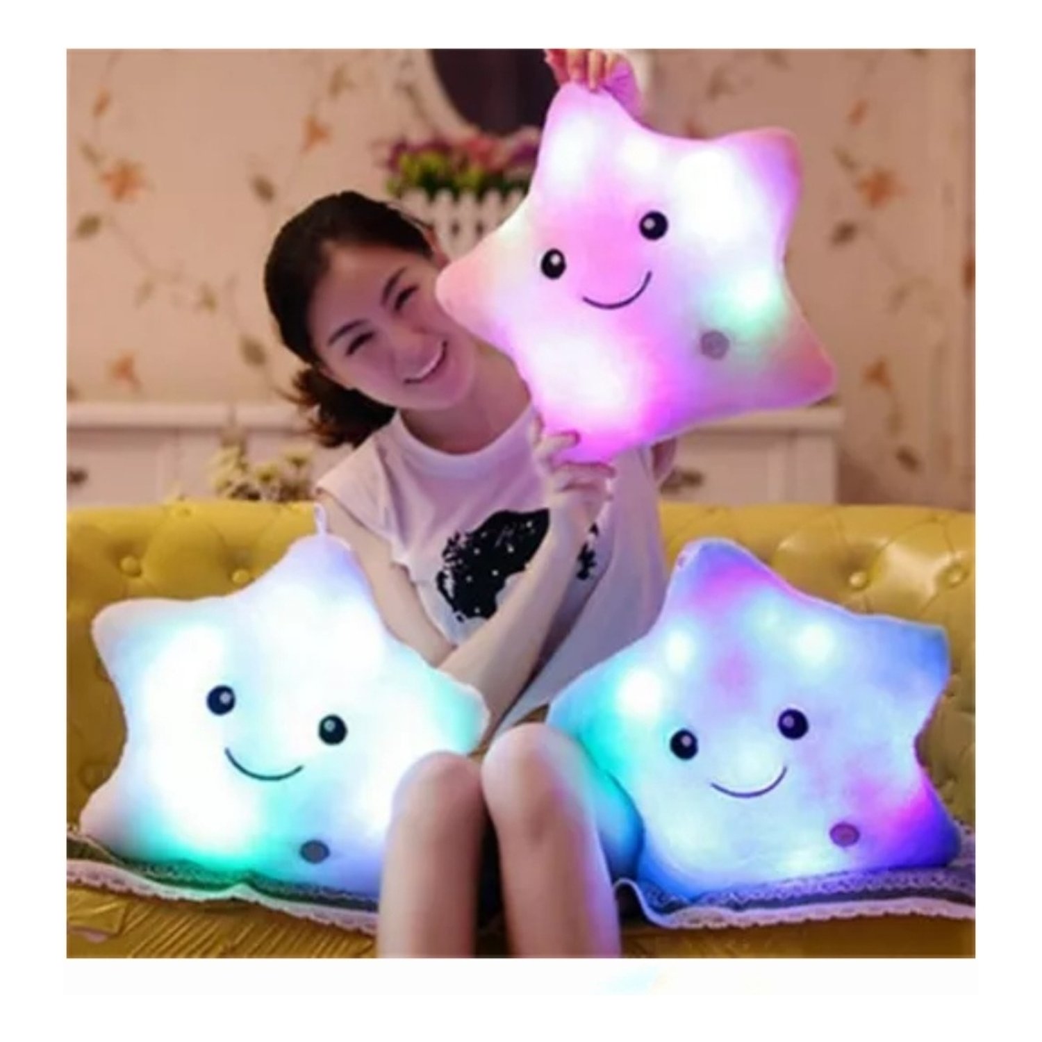 Almohada en forma de estrella shop