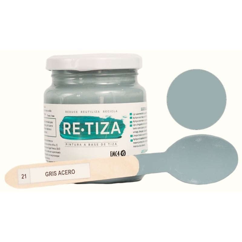 Pintura A La Tiza Artel Chalky 250 Ml Frasco Color Elección Color Azul Laguna | Cuotas Sin Interés
