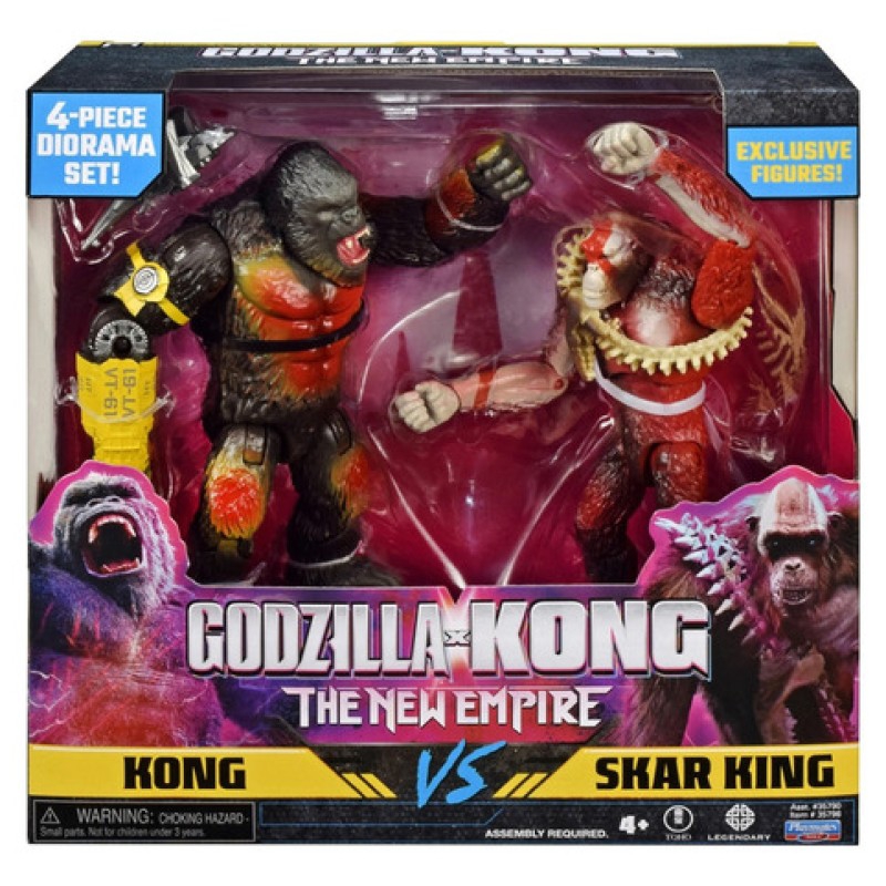 Godzilla X Kong The New Empire Battle Roar Kong 2024 Playmates in