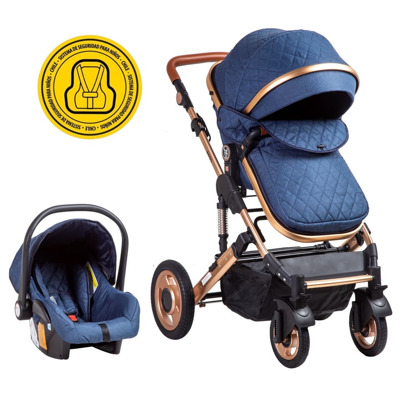 VOYAGE Coche Travel System Con Silla De Auto Eros Navy