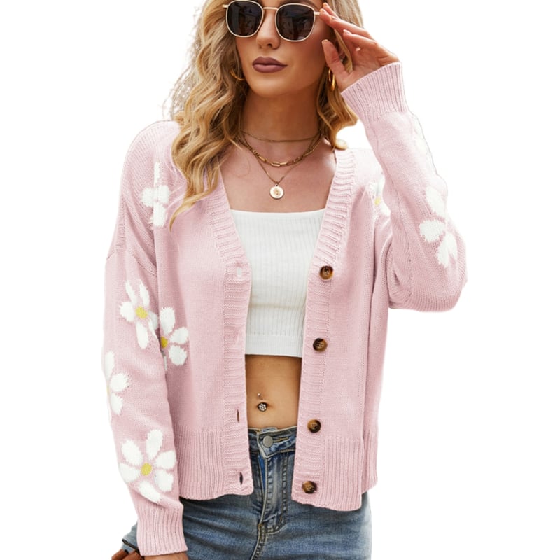 Sueter de flores para mujer hotsell