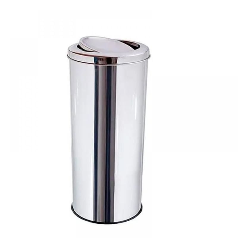 GENERICO Basurero Acero inoxidable con tapa tipo Vaiven 60 litros ...