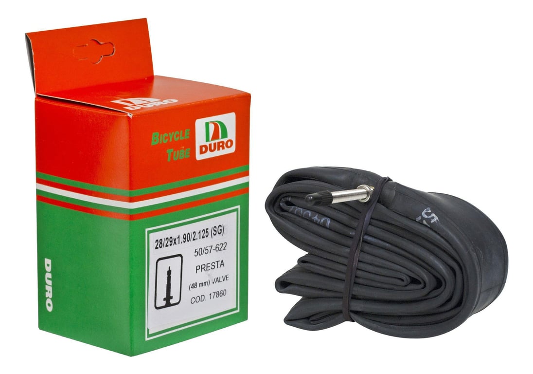 GENUINE DURO BICYCLE TUBE IN 24 X 1.75/1.95/2.125 48MM STANDARD - Foto 12