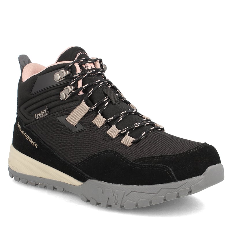 WEINBRENNER - Botín Mujer Weinbrenner Beagle Whistler Mid Negro - Rosa