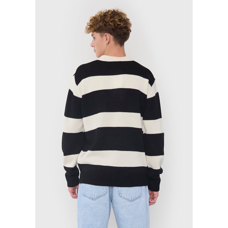 Sweater a rayas hombre hotsell