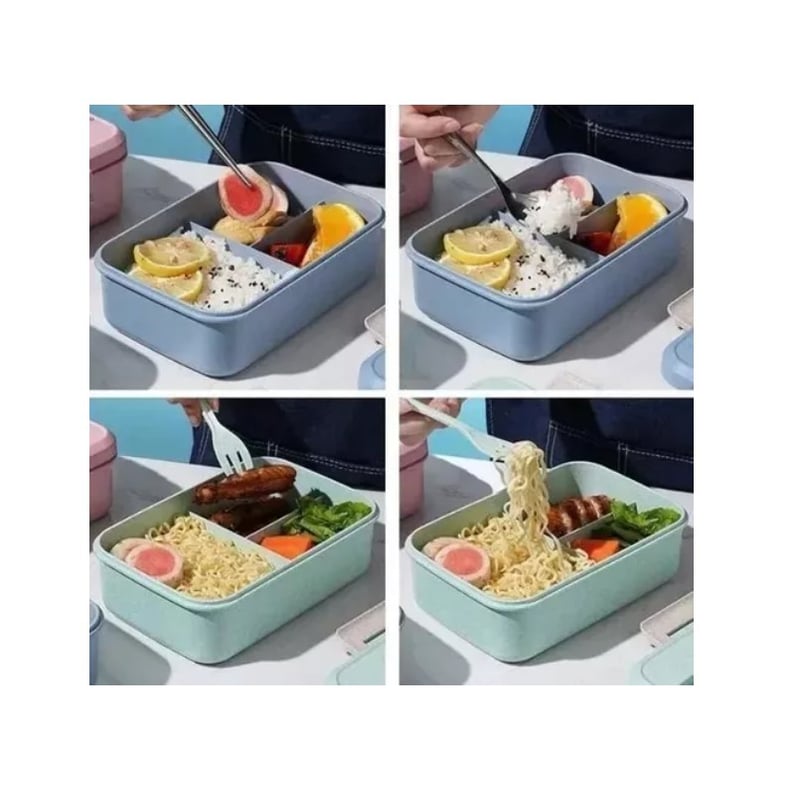 GENERICO Fiambrera Para Microondas Contenedor De Alimentos Topper ...