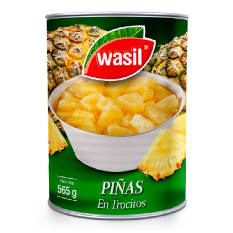 GENERICO Piña en Conserva Cubitos Wasil 560 grs | falabella.com