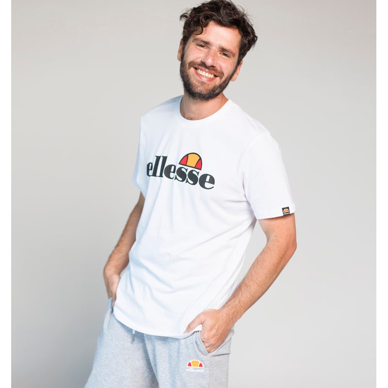 POLERA UNISEX ELLESSE PRADO BLANCO