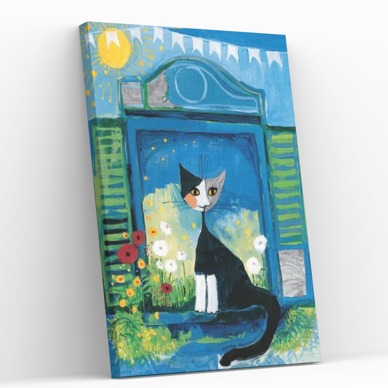 GENERICO Pintura con números en bastidor 25x35 Gato Arte - Painting by ...