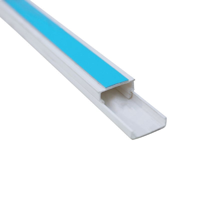 GENERICO Canaleta PVC 20x10 con adhesivo ultra resistente PcPlay ...