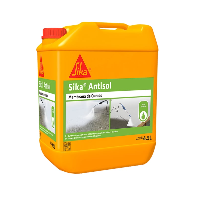 SIKA - SIKA ANTISOL - Membrana de Curado en Emulsión, 4,5 lts