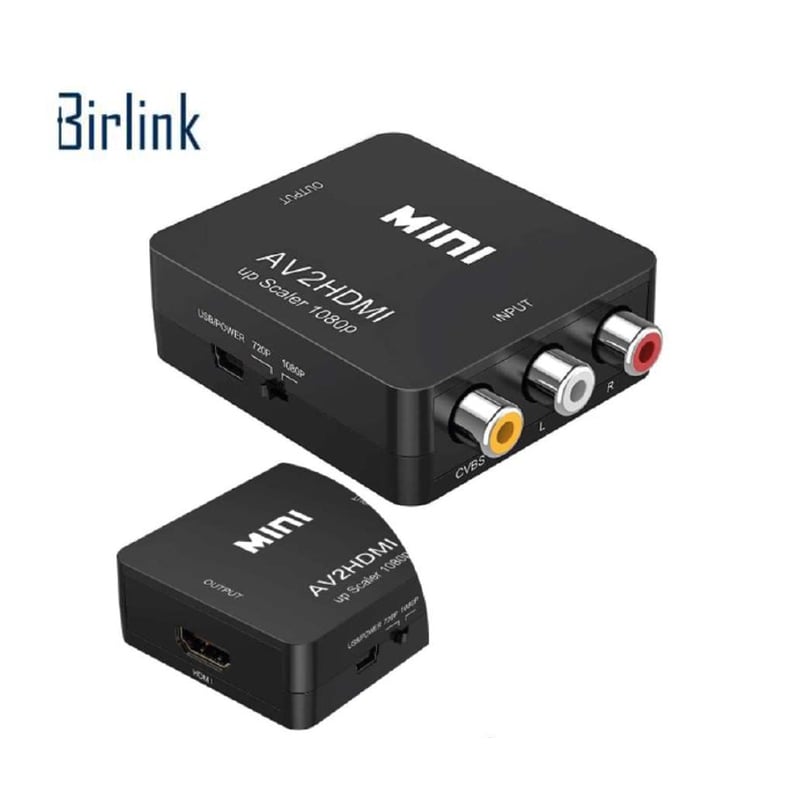 Convertidor AV HDMI Con Audio RCA Audio y Video a HDMI Sodimac Chile