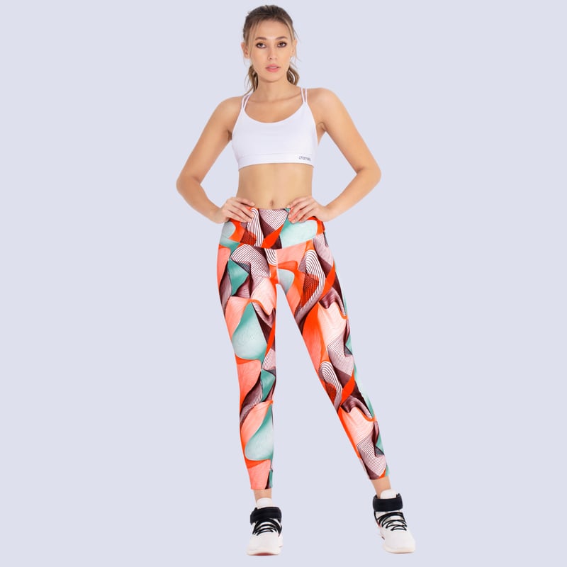 CHAMELA Calza Leggins Deportiva Mujer Tiro Alto 40769 Chamela falabella