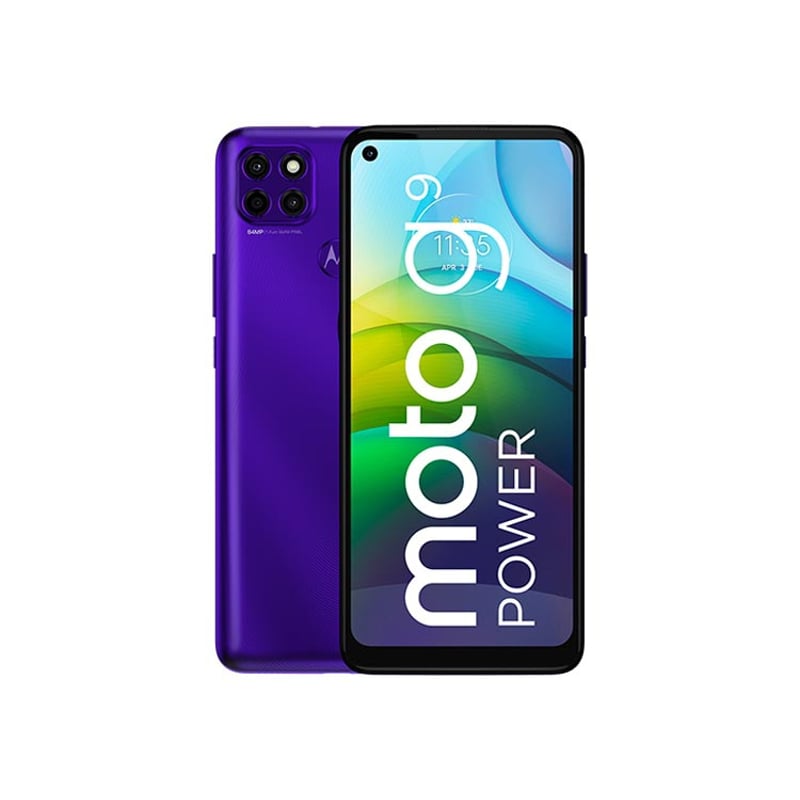 MOTOROLA Motorola Moto G9 Power 128GB - Morado - Reacondicionado ...