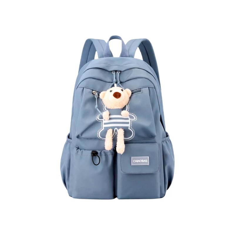 GENERICO Mochila Escolar Bear Doll Para Estudiantes falabella