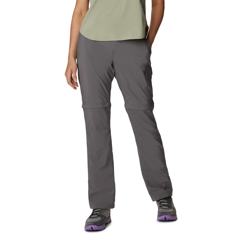 Pantalon Convertible Columbia Leslie Falls Femme – Transformable En Short – Taille Mi-haute, Nombreuses Poches – Noir