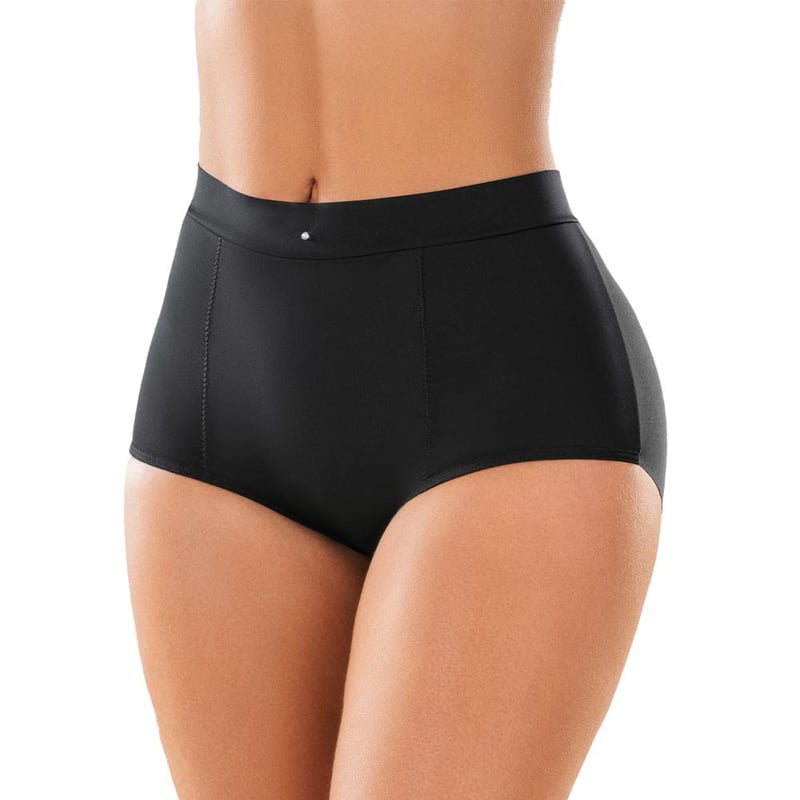CAROL Calzon Control Maxi Refuerzo Abdomen Corte Libre Negro Negro falabella