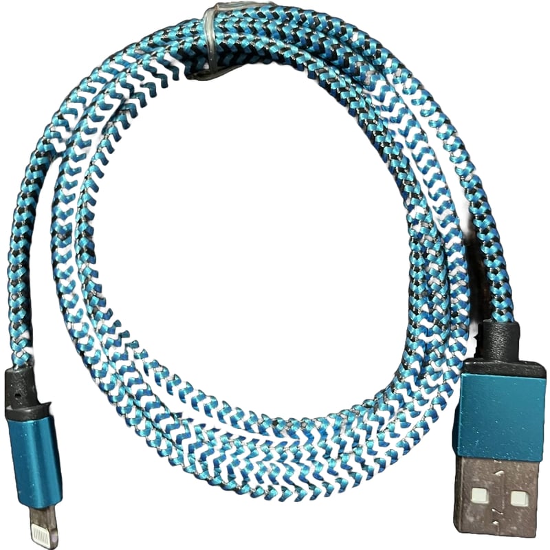 Cable Para IPhone Usb A Lightning 1 Metro Reforzado