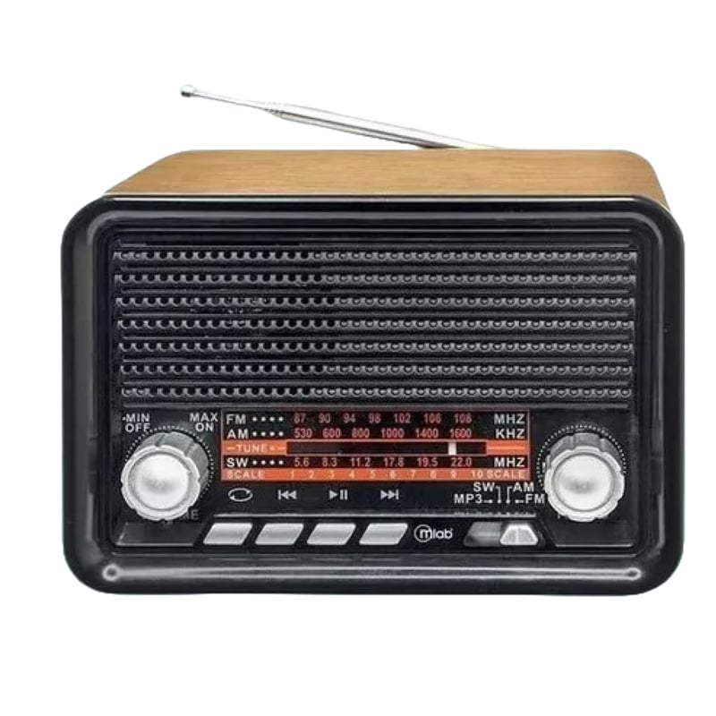 GENERICO - Parlante Portatil Bluetooth Radio Musica Oficina Rondon