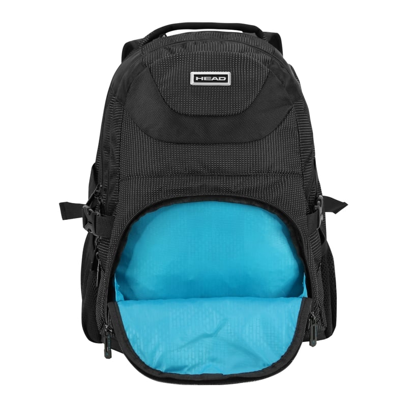 HEAD Mochila Porta Laptop New Q7 40L Twin Tone Negro Head falabella