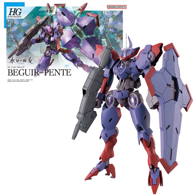 Kit Modelo HG 1/144 Gundam CALIBARN [Permet Score Five] - The Witch From Mercury, Bandai