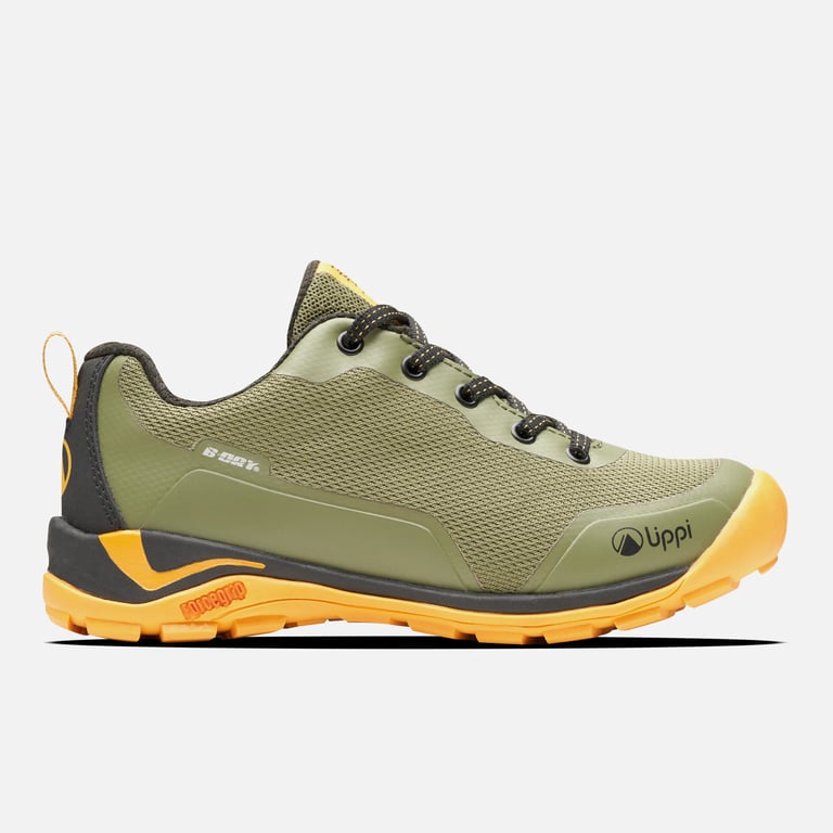 LIPPI Zapatilla Ni?�o Intense Hike Kids Low Verde Mostaza Lippi | falabella.com