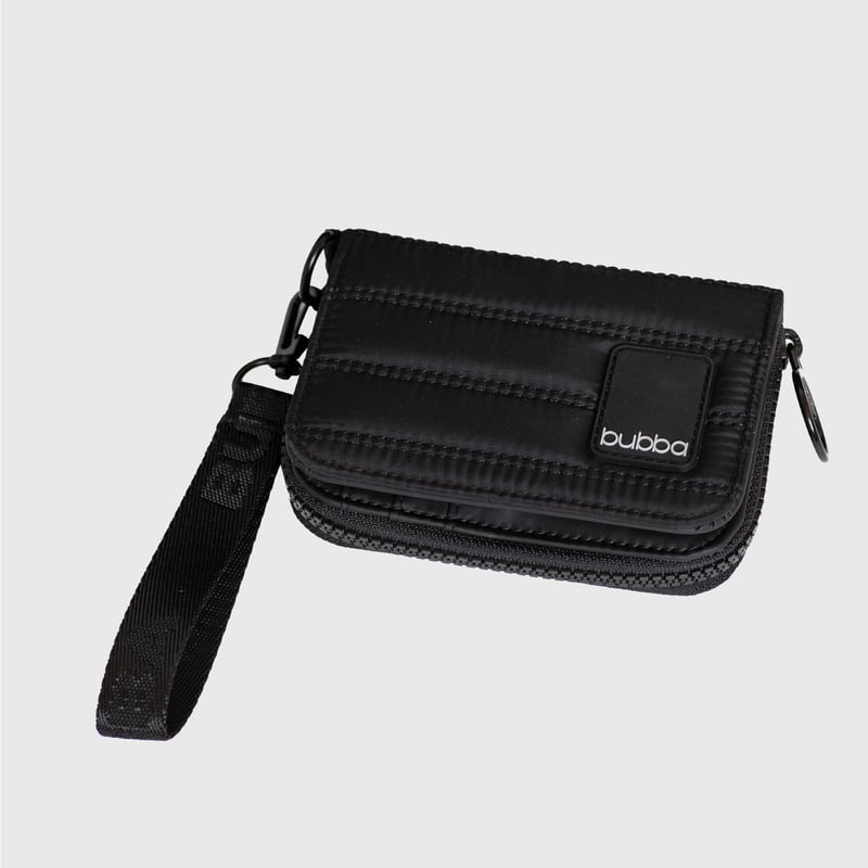 BUBBA Billetera Matte Black Velvet Mini Rpet 2.0 Bubba Essentials falabella