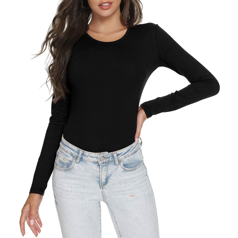EVERSO Pack 3 Camiseta Mujer Sin Polar Solo Negro y blanco falabella