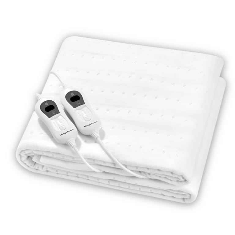 Calientacamas Orbegozo CAH 1450 - 120W, Tamaño 160x140 Cm, 2 Niveles De Calor, Apagado Automático A Las 3 Horas