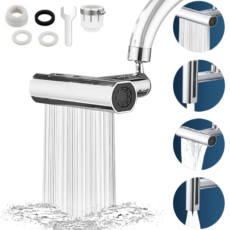 EVERSO Extensor Grifo De Cocina Giratorio Lavabo 360° Adaptador Universal |  falabella.com