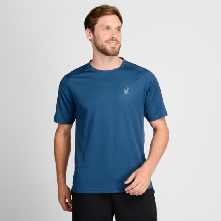 SPYDER Polera Entrenamiento Hombre Spyder Sport Speed R SYMT02I4 ...